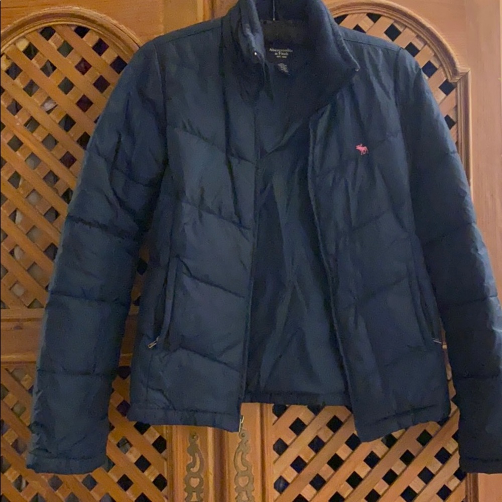 Abercrombie quilted puffer jacket